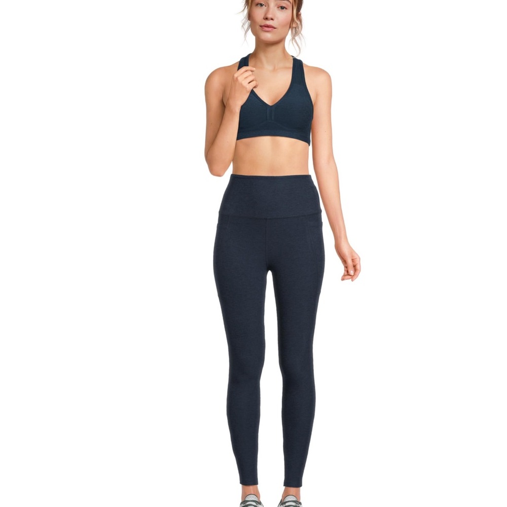 Beyond Yoga Spacedye Out Of Pocket High Waisted Midi Legging
